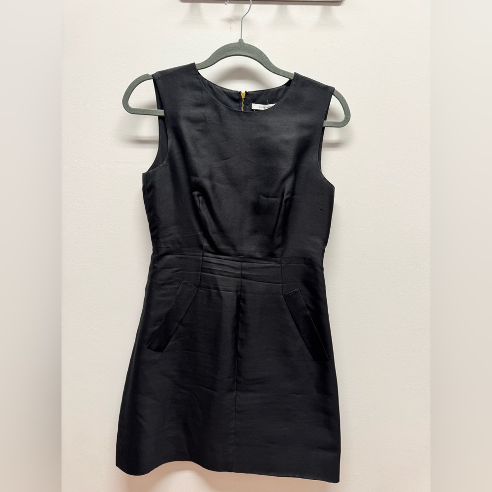 Diane Von Furstenberg Black Sheath Dress